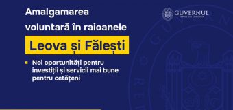 Amalgamarea voluntară în raioanele Leova și Fălești