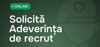 Solicitarea adeverinței de recrut devine mai simplă: cererea poate fi depusă online 