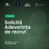 Solicitarea adeverinței de recrut devine mai simplă: cererea poate fi depusă online 