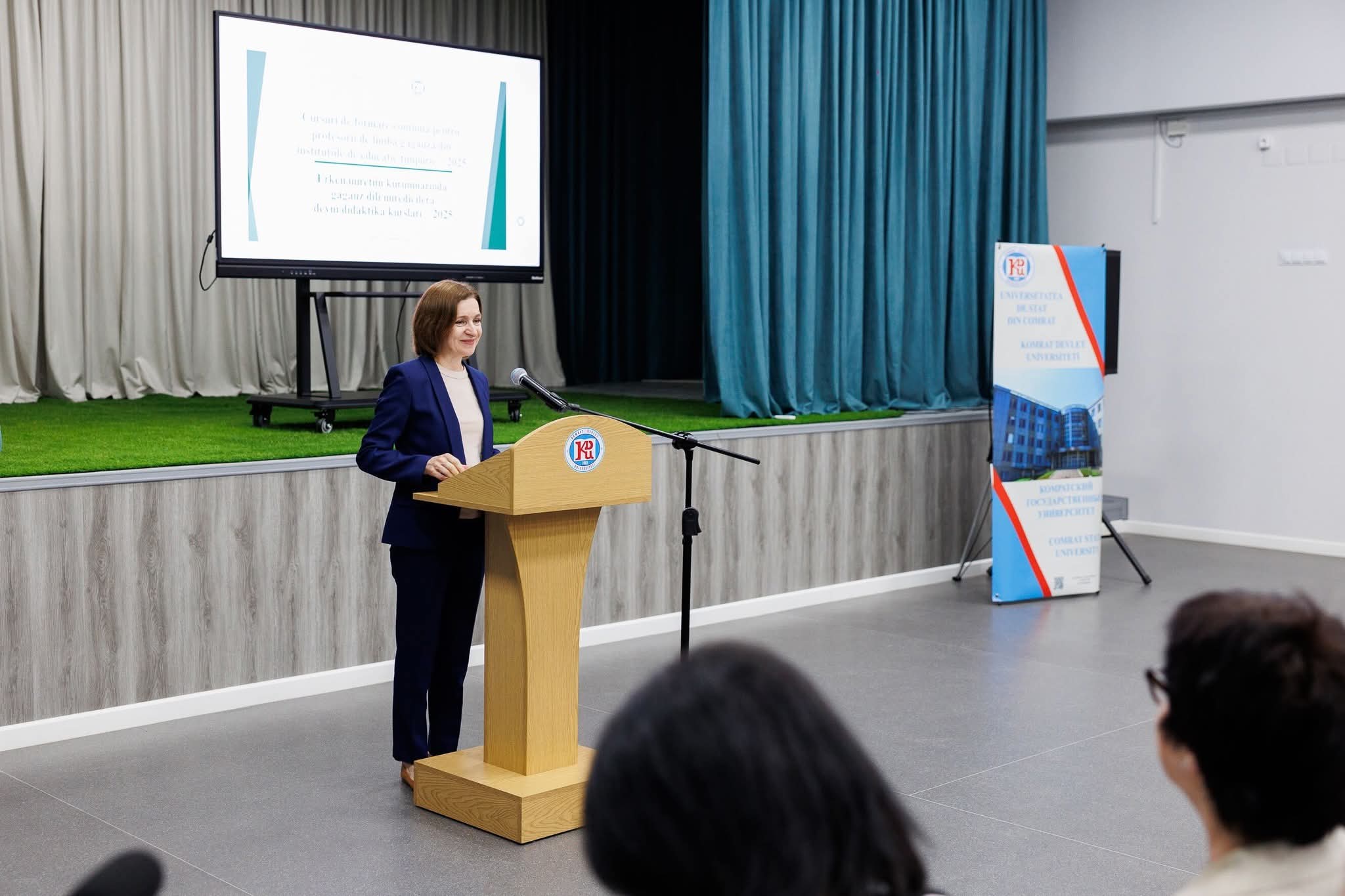 Maia Sandu a participat la un eveniment dedicat promovării și protejării limbii găgăuze