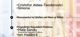 Cetățenii sunt așteptați luni la Marșul Suveranității
