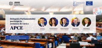 Delegația Parlamentului participă la sesiunea de vară a APCE