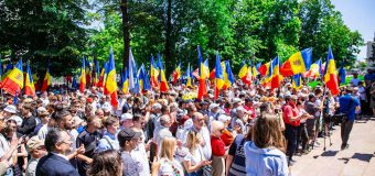 PSRM a organizat un miting în susținerea suveranității