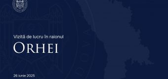 Dorin Recean merge astăzi la Orhei