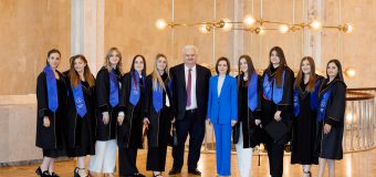 Maia Sandu a participat la ceremonia de absolvire a Facultății de Drept a Universității de Stat din Moldova