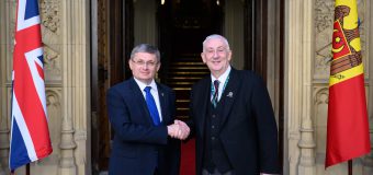 Igor Grosu, la discuții cu Speakerul Camerei Comunelor a Parlamentului Regatului Unit