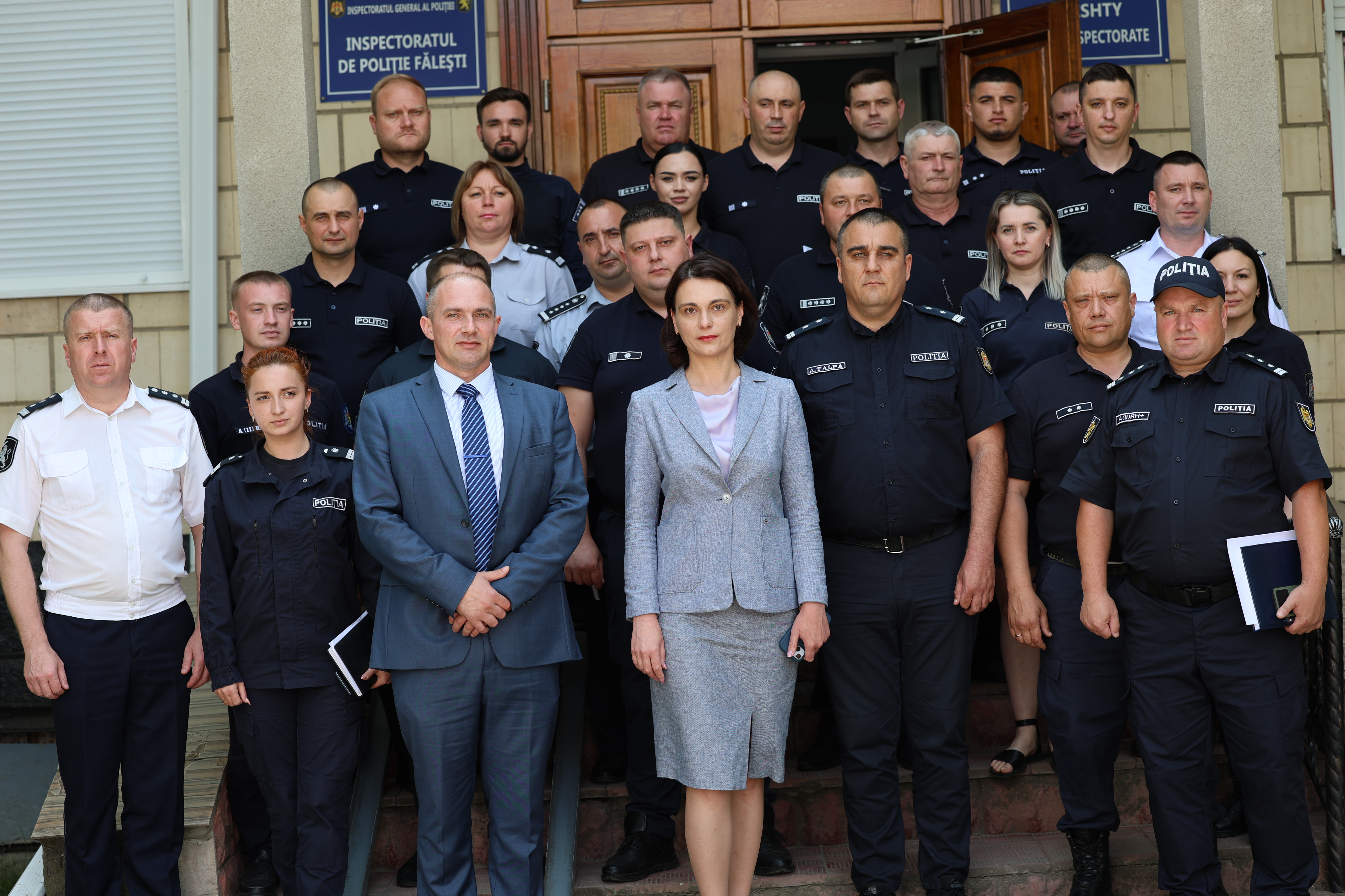 Conducerea MAI a discutat cu colegii din raionul Fălești