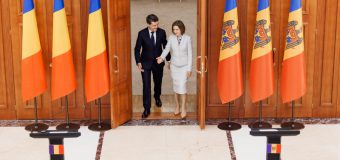 Președintele României la Chișinău. Maia Sandu: Chișinău și București acționează ca doi parteneri egali cu aceleași obiective