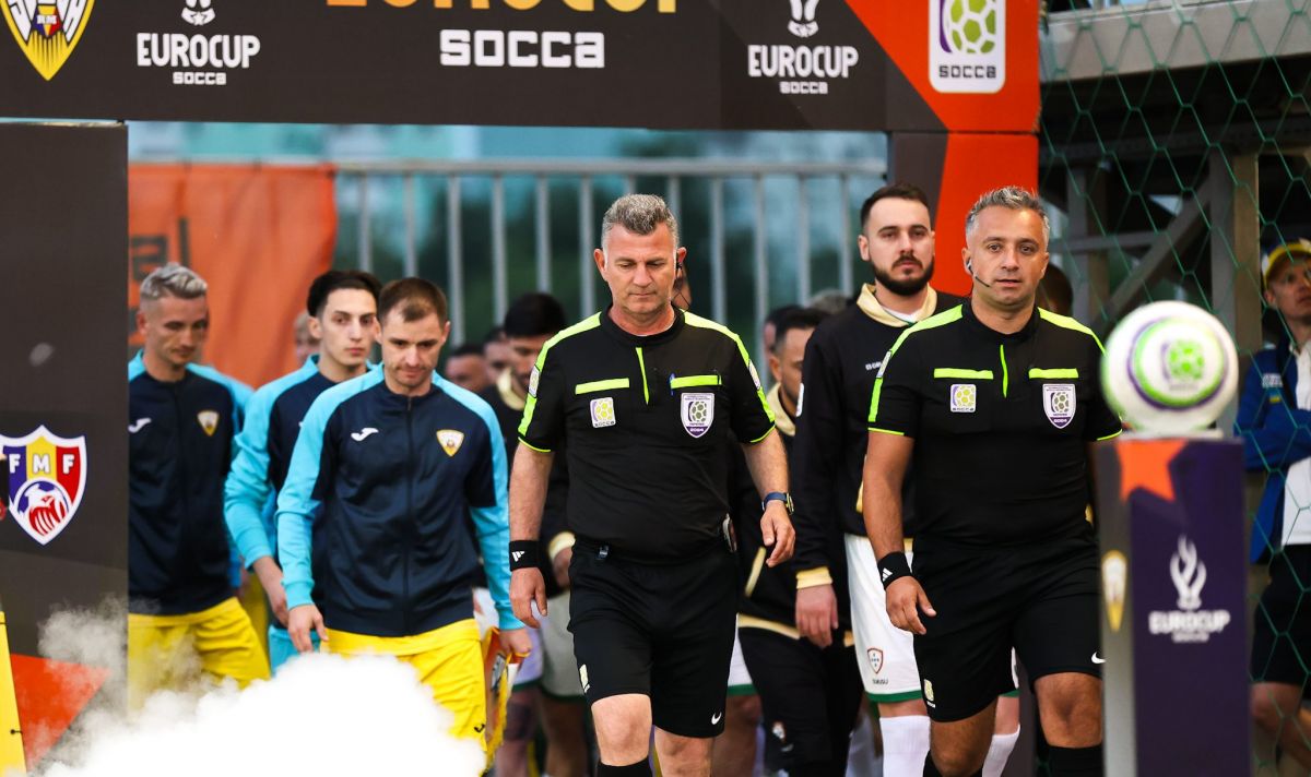 Socca EuroCup 2025. Moldova învinge Franța cu 3-2