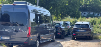 Zece automobile de 3 mln. lei, aduse prin contrabandă – ridicate. 5 suspecți cercetați penal