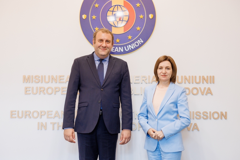 Maia Sandu a vizitat oficiul EUPM