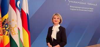 Deputata Ivanna Koksal participă la forumul „Lecturile Pușkin” de la Moscova