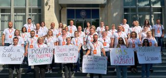 „Inima Moldovei” – protest la Guvern: În loc să dezvoltăm economia, suntem înarmați