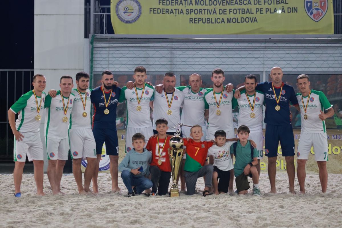 Fotbal pe plajă. BSC Nistru, deținătoarea Cupei Republicii Moldova, ediția 2025