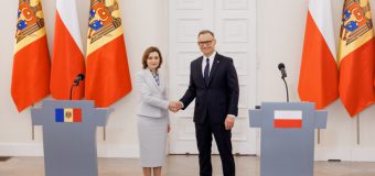 Maia Sandu a efectuat o vizită de lucru în Republica Polonă pentru a consolida relațiile bilaterale