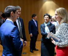 Mihai Popșoi în discuții cu miniștrii afacerilor externe ai statelor membre ale Uniunii Europene