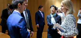 Mihai Popșoi în discuții cu miniștrii afacerilor externe ai statelor membre ale Uniunii Europene