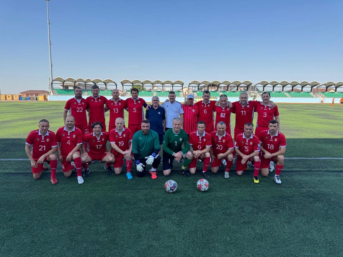 Grassroots. Selecționata Moldovei de veterani, pe podium la turneul „Cumpăna Trophy 2025”