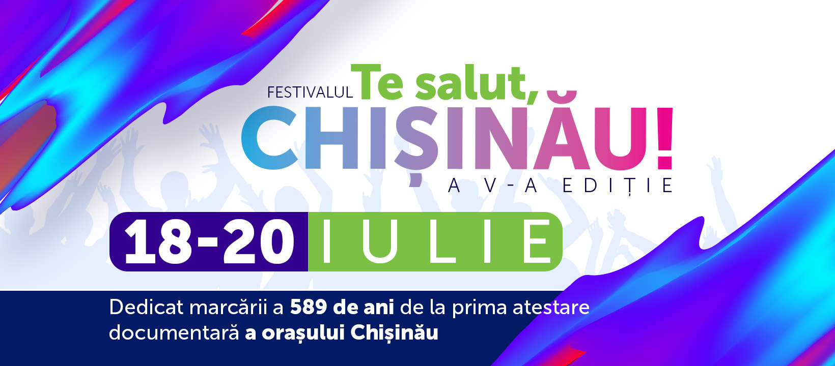 3 zile de „Te salut, Chișinău!”. Ion Ceban: Mă bucur că majoritatea dintre artiști au fost autohtoni, iar show-ul de lumini au fost extraordinar