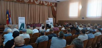 Ion Chicu – la sfat cu cetățenii din Hîrtopul Mare, Criuleni