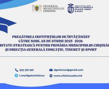 Primăria Chișinău evaluează nivelul de pregătire a instituțiilor de învățământ general pentru anul de studii 2025-2026