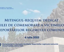 Miting-requiem dedicat Zilei comemorării victimelor deportărilor regimului comunist