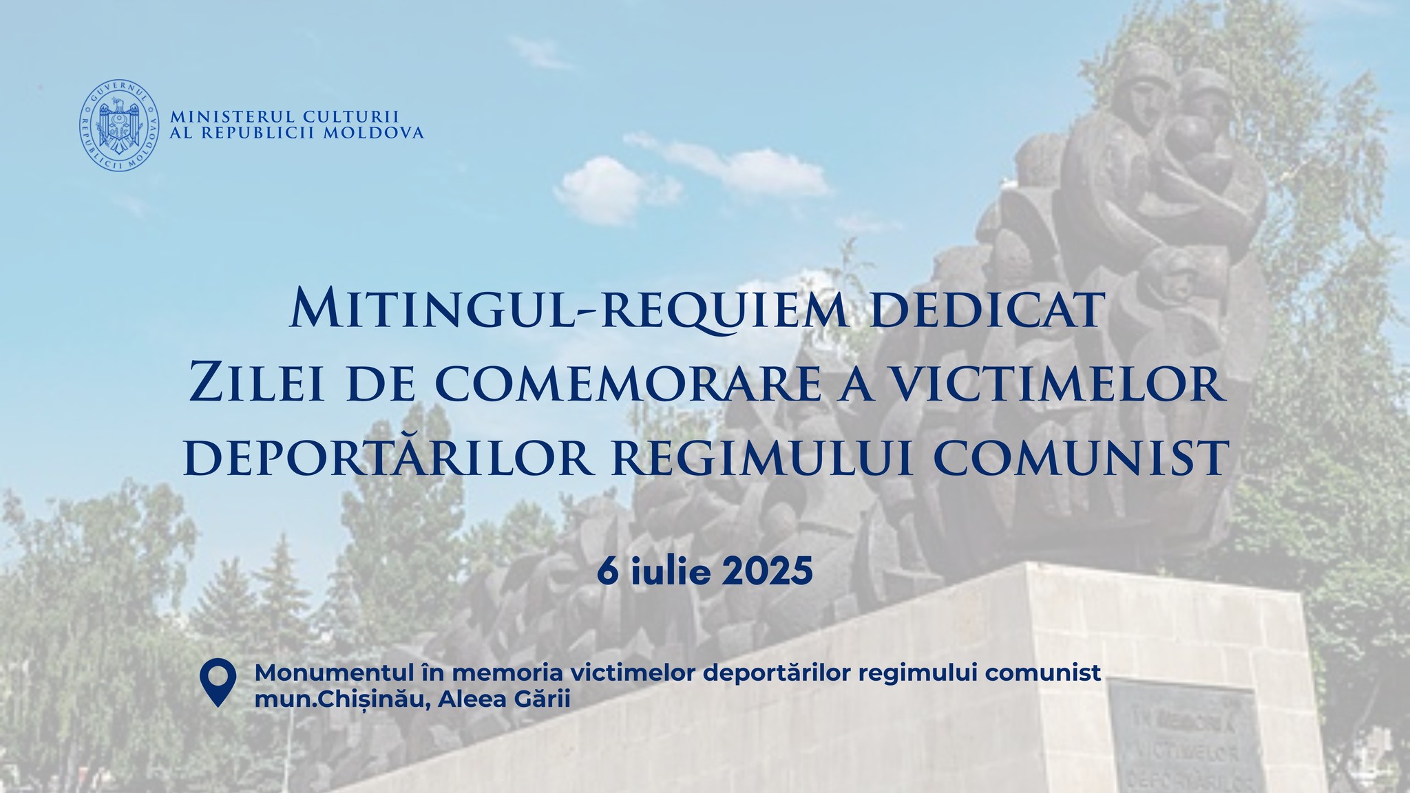 Miting-requiem dedicat Zilei comemorării victimelor deportărilor regimului comunist