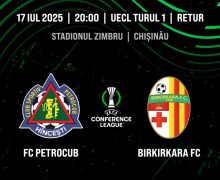 Bilete la meciul Petrocub – Birkirkara din UEFA Conference League