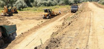 Au început lucrările de consolidare a digului în raionul Cantemir