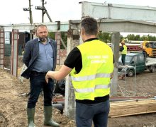 Vasile Șarban – în vizită la Ștefan Vodă pentru evaluarea stadiului implementării proiectului de reabilitare și extindere a infrastructurii de irigații