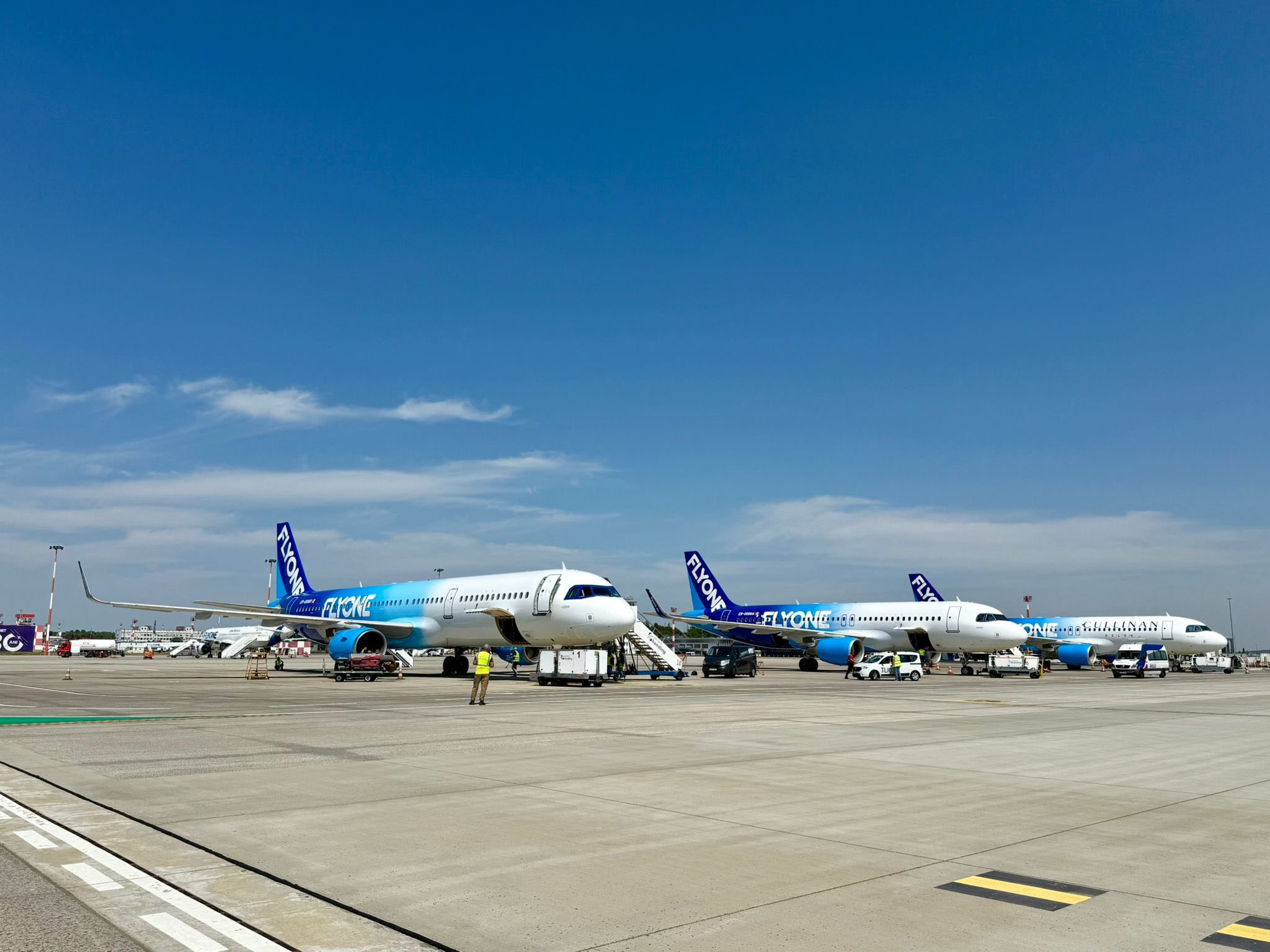 3 aeronave noi pe Aeroportul Internațional Chișinău