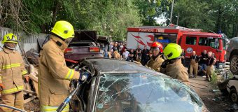 25 pompieri voluntari au participat la un curs de formare inițială în domeniul intervențiilor de urgență și excepționale