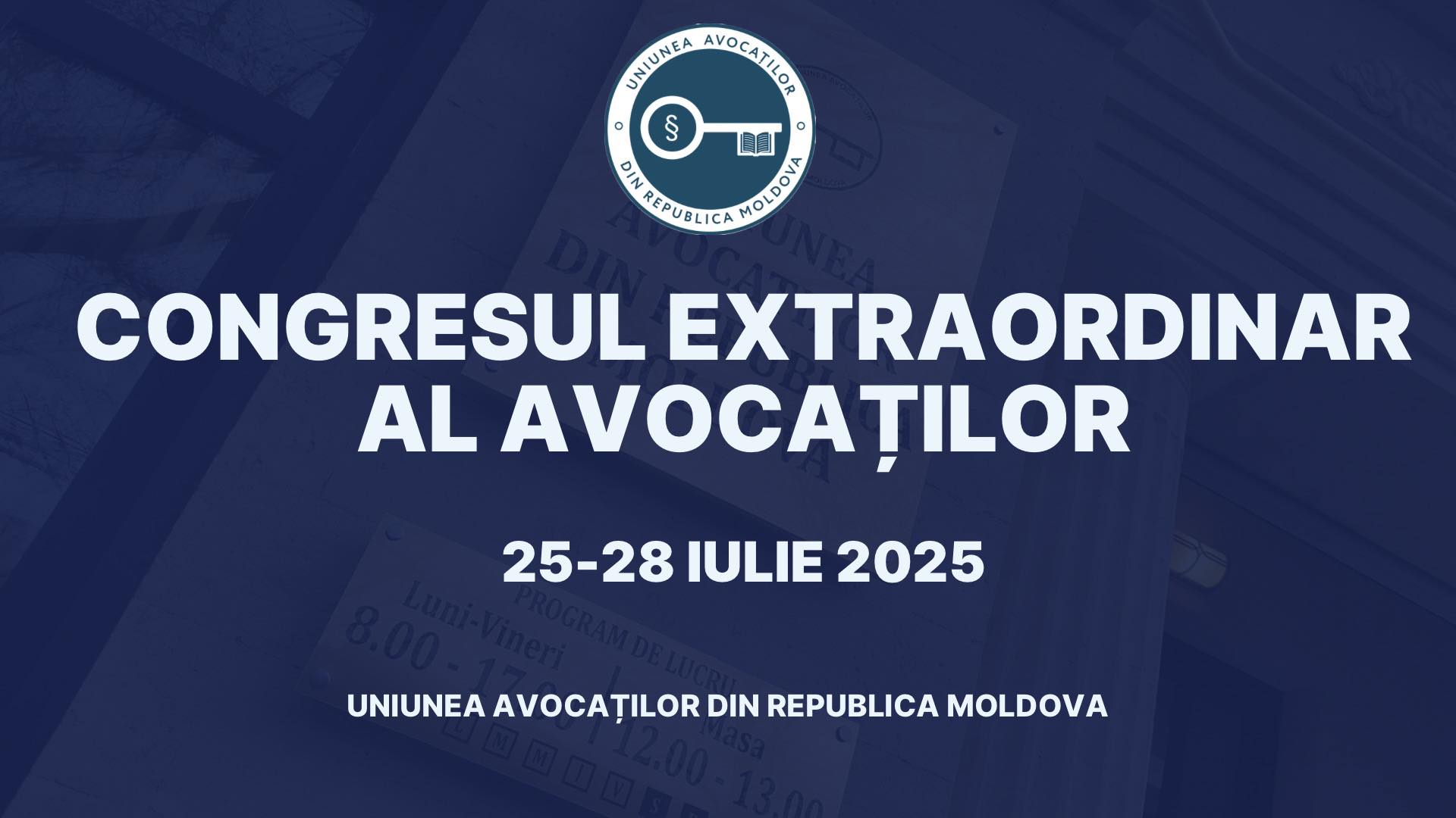 Avocații desfășoară Congresul extraordinar