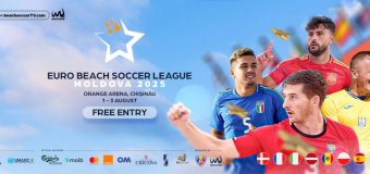 Fotbal pe plajă. Acces gratuit la meciurile din preliminariile EBSL 2025 Moldova