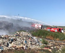 Pompierii atenționează: Poligoanele de deșeuri sunt risc de producere a incendiilor