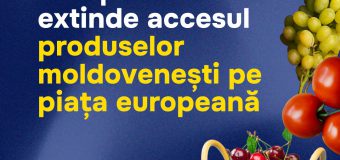 Mai multe produse moldovenești vor avea acces pe piața europeană