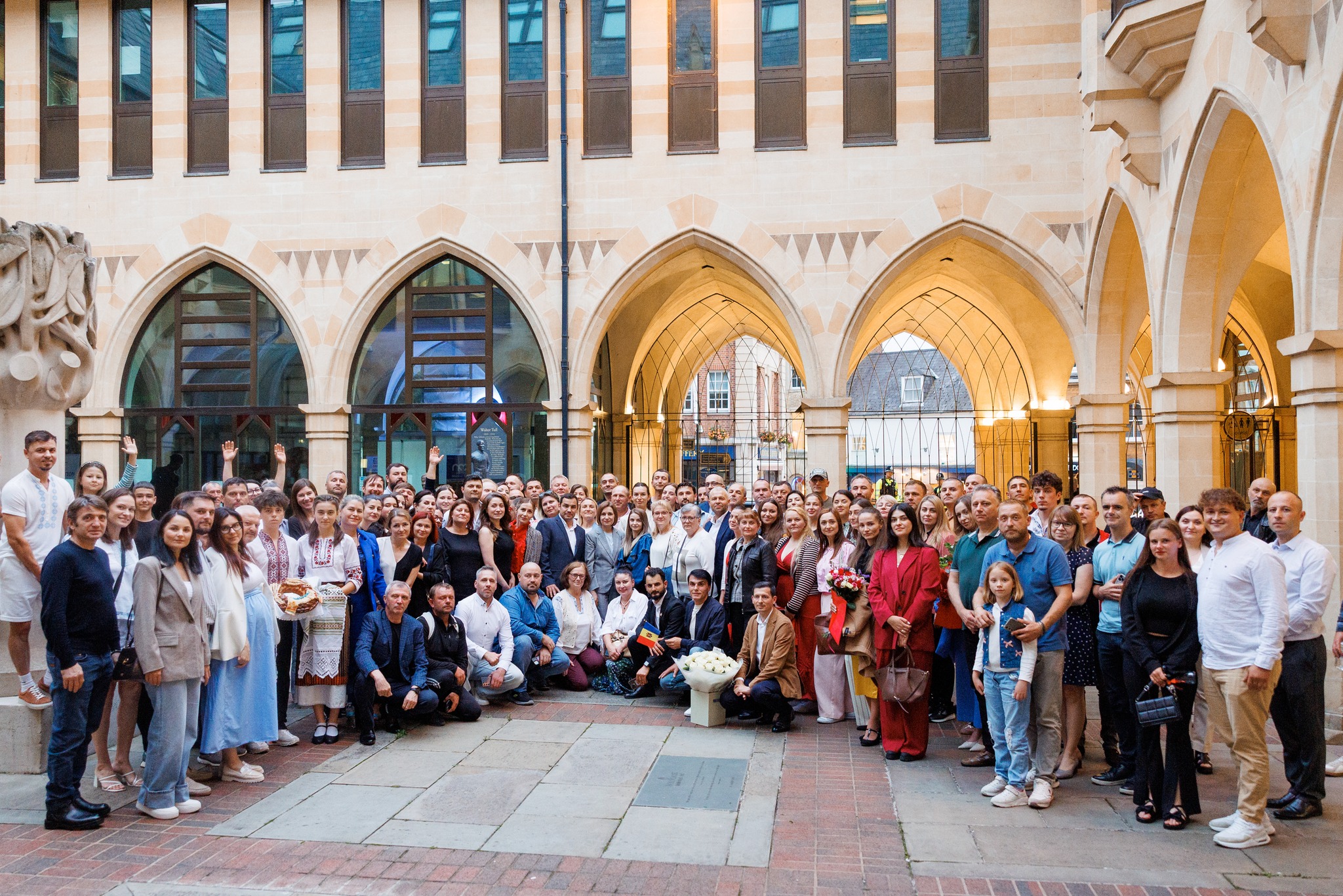 (FOTO) Maia Sandu – în discuții cu comunitatea de moldoveni din Northampton