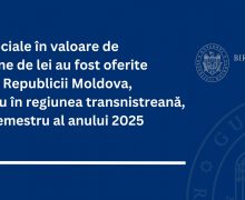 Prestații sociale de 27,6 mln. lei oferite cetățenilor Republicii Moldova, cu domiciliu în regiunea transnistreană