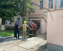 26 de persoane au fost evacuate din spitalul raional Ungheni în urma unui incendiu