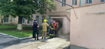 26 de persoane au fost evacuate din spitalul raional Ungheni în urma unui incendiu