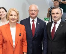 Igor Dodon, Irina Vlah și Vasile Tarlev au depus la CEC actele pentru înregistrarea Blocului Electoral Patriotic