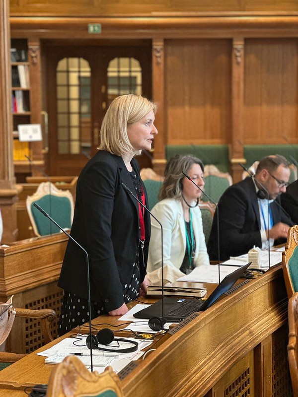 Ina Coșeru participă la Reuniunea Președinților Conferinței Organelor Specializate în Afaceri Comunitare ale Parlamentelor din Uniunea Europeană