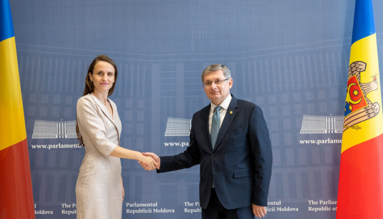 Ministra de externe a României a discutat și cu Igor Grosu