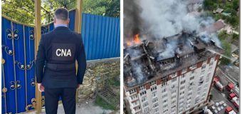 CNA continuă acțiunile de urmărire penală în dosarul ce vizează incendiul dintr-un bloc locativ din Durlești