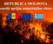 Republica Moldova trimite ajutor Greciei
