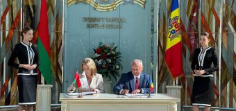 PSRM a semnat un Memorandum de colaborare cu partidul belarus „Belaya Rus”