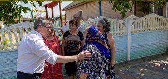 Igor Grosu a vizitat mai multe proiecte de modernizare a localităților din raionul Basarabeasca