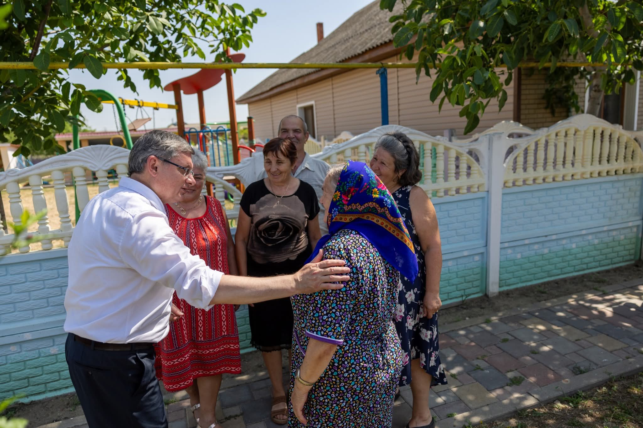 Igor Grosu a vizitat mai multe proiecte de modernizare a localităților din raionul Basarabeasca