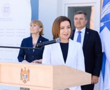 Maia Sandu a participat la inaugurarea sediului renovat al Centrului de Sănătate Publică Cahul