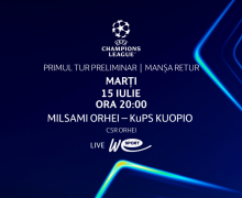 Liga Campionilor 2025/26. FC Milsami Orhei – FC KuPS Kuopio (Finlanda). Avancronică